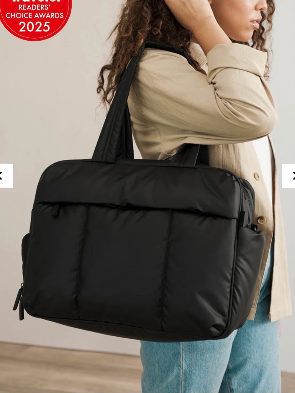 CALPAK Luka Duffel in Matte Black • Excellent Condition - Picture 5 of 11